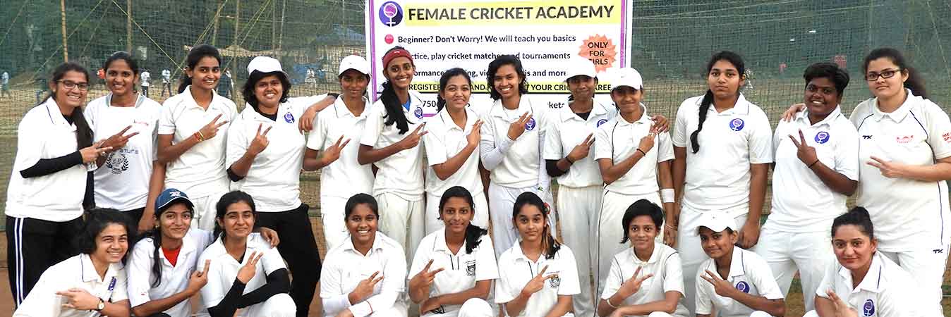 Female Cricket Academy - Mumbai branch