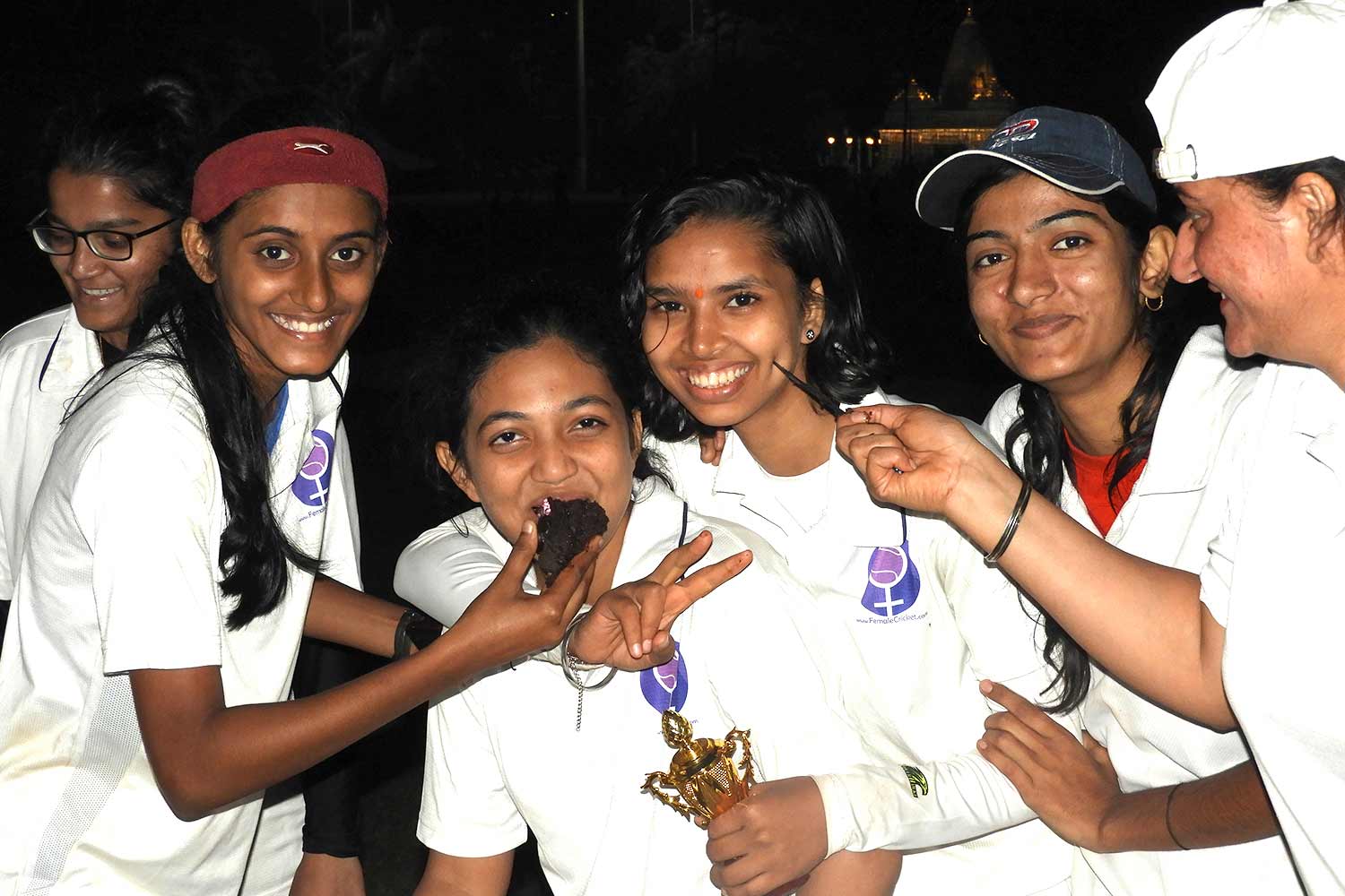 female cricket academy