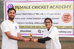 Perform at Female Cricket Academy